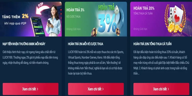 Tham gia khuyến mãi tk888 hấp dẫn